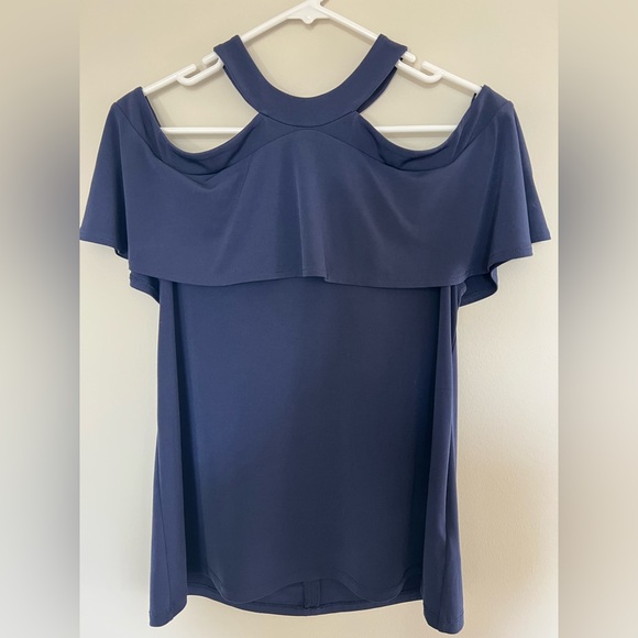 MICHAEL KORS Cold Shoulder Top - Medium - Picture 4 of 5
